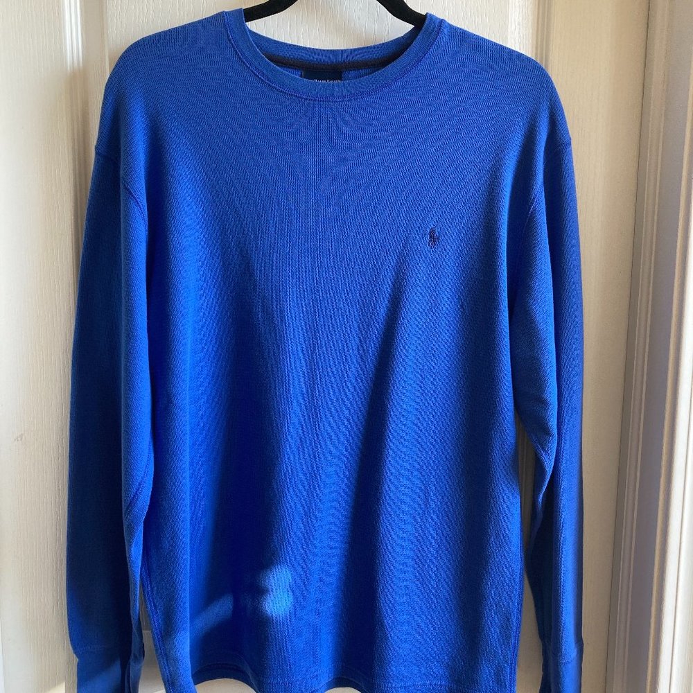 Polo Ralph Lauren Waffle Long Sleeve Shirt L